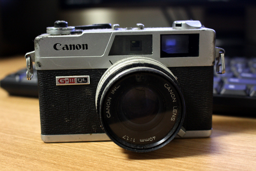 Canon GIII QL 필름카메라 추억의 아이템 갤러리