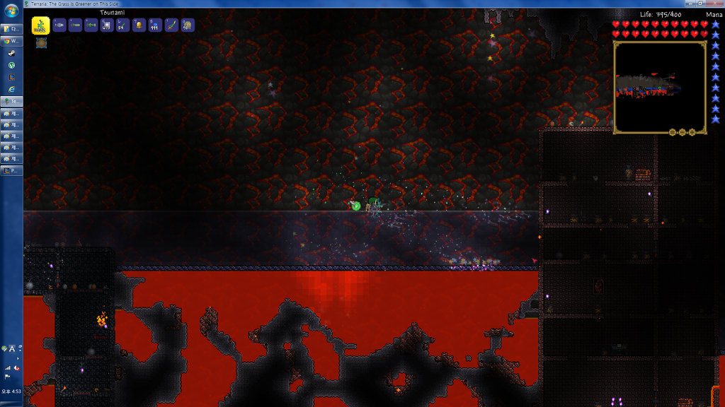 맵 지하에 가끔 고여 있는 지하수를 끌어다 마경에 퍼부었습니다_16.jpg