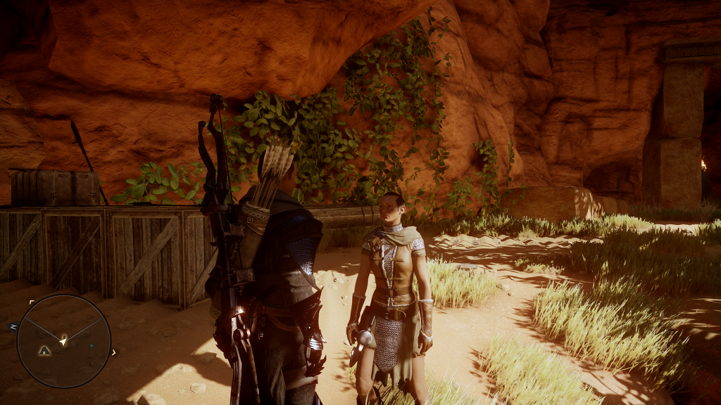 The door in Par'as cavern 퀘스트 진행이 되질않아 미치겠네요 드래곤 에이지 시리즈