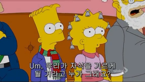 [심슨가족] 아버지가 된 바트 , 어머니가 된 리사 (스압)_3.jpg