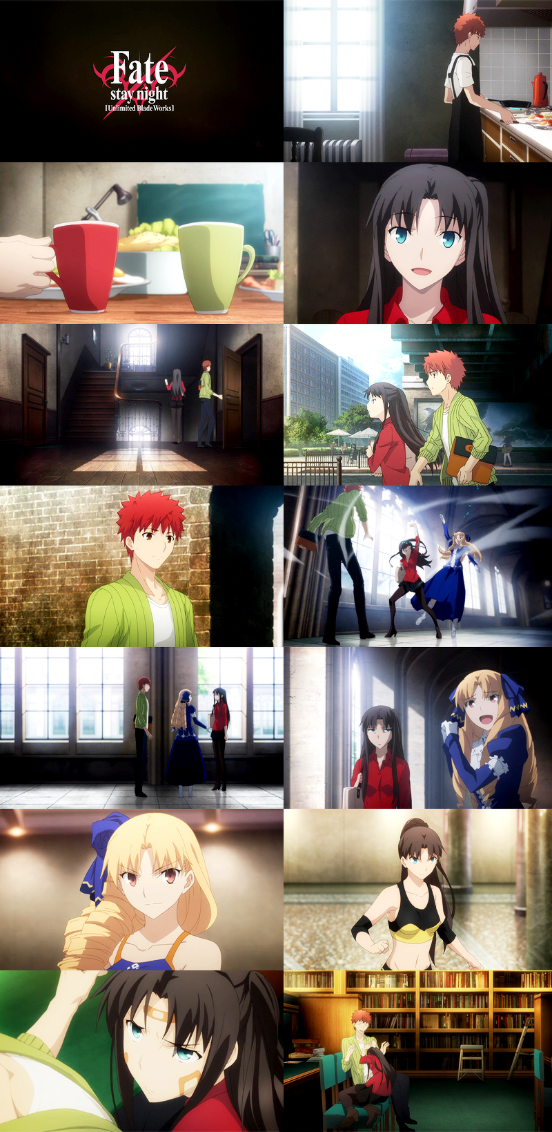 Fate Ubw 25화 에필로그 두 사람이 행복하길 Bgm 애니메이션 갤러리