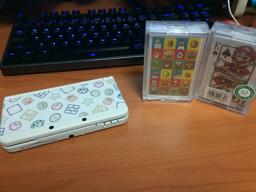 핵 귀여운 닌텐도 마리오 트럼프 카드 입니다! _1.jpg