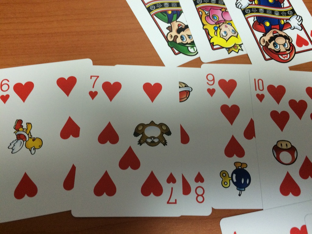 핵 귀여운 닌텐도 마리오 트럼프 카드 입니다! _19.jpg