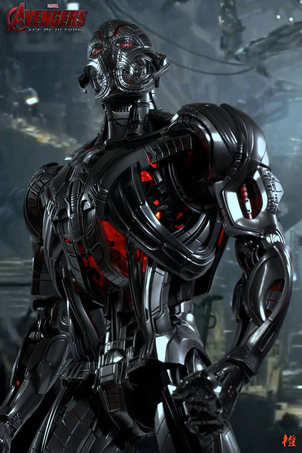 핫토이 어벤져스 AOU 16 울트론 프라임 final product