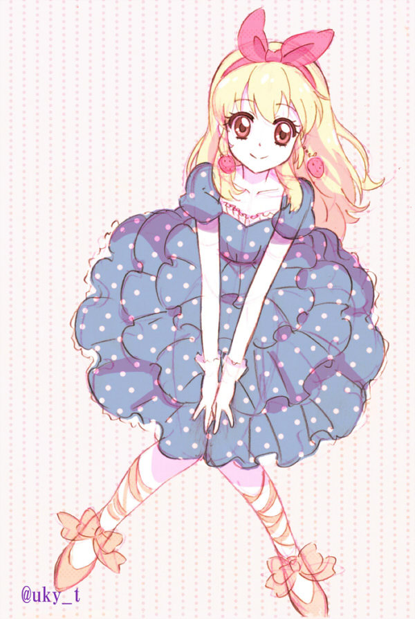 아이카츠 애니에 참여한 은혼 작화감독의 일러스트_3.jpg