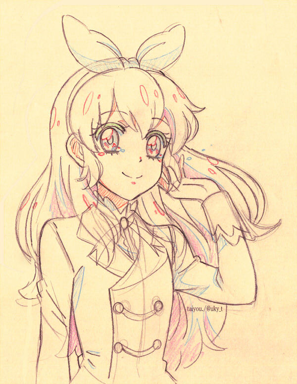 아이카츠 애니에 참여한 은혼 작화감독의 일러스트_9.jpg