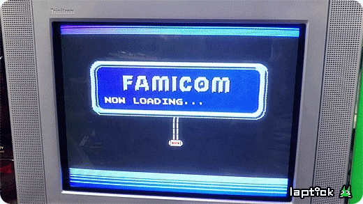 샤프 트윈 패미컴 (SHARP Twin Famicom)_02(NOW_LOADING,,,)_Anigif.gif