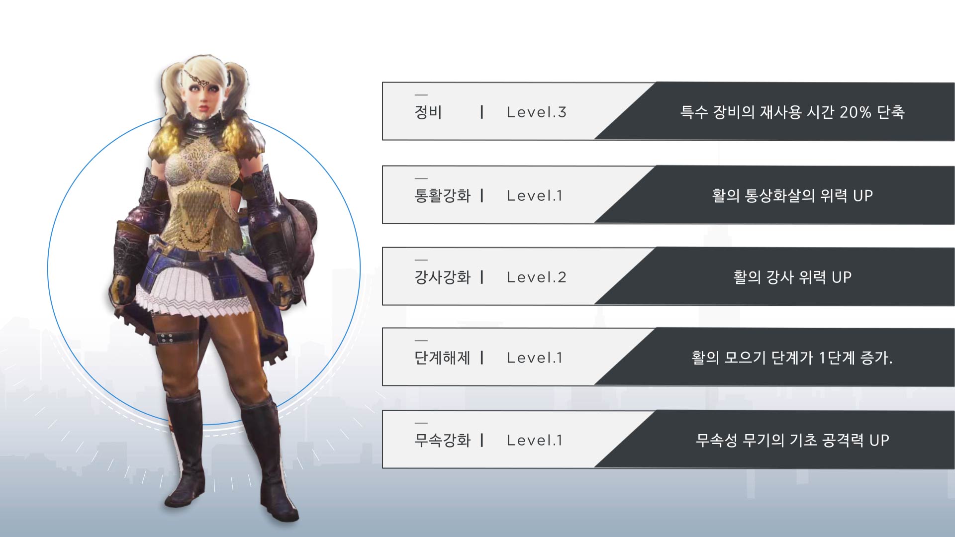 왕넬기 전용 I 활 세팅