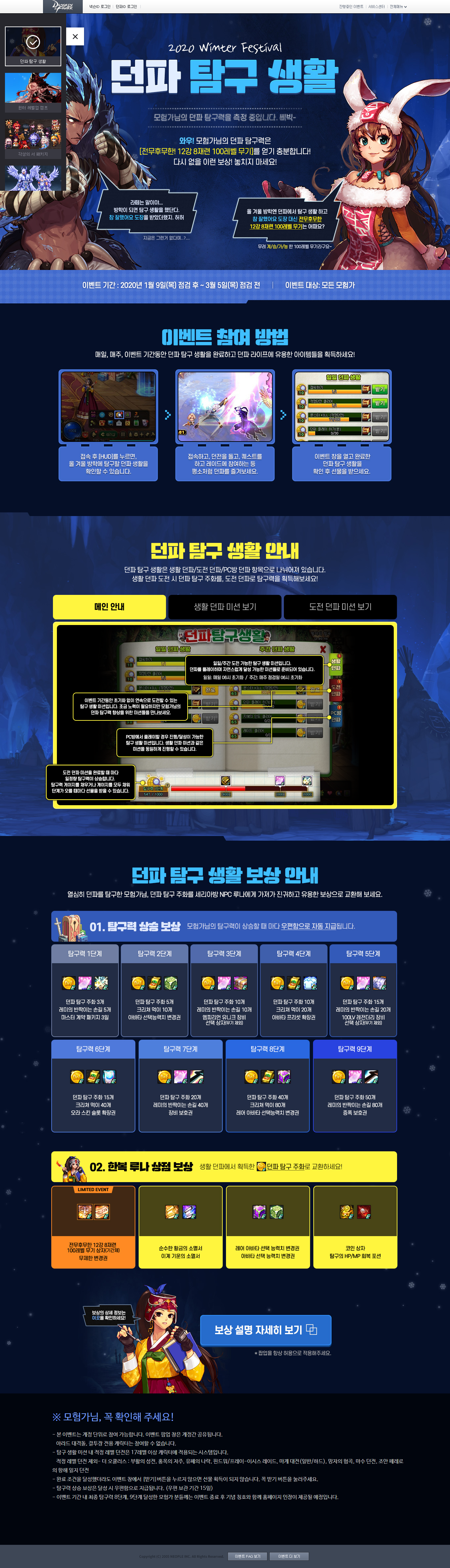 던파 탐구 생활