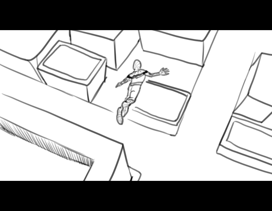 스파이더맨 스파이더버스 트레일러 상상 만화_10.gif