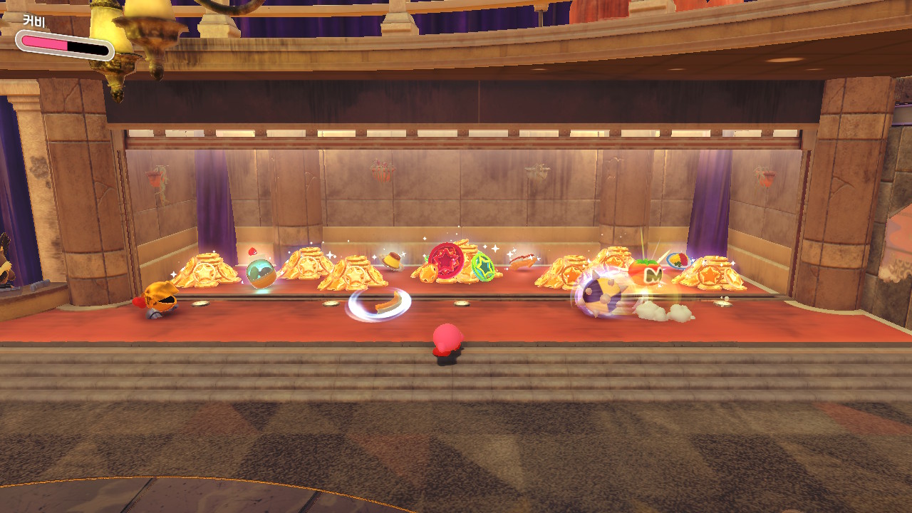 별의 커비 디스커버리 숨겨진 통로들