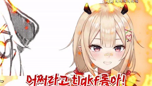 버튜버) 요새 떠오르는 K-버튜버 신성.choki_5.gif