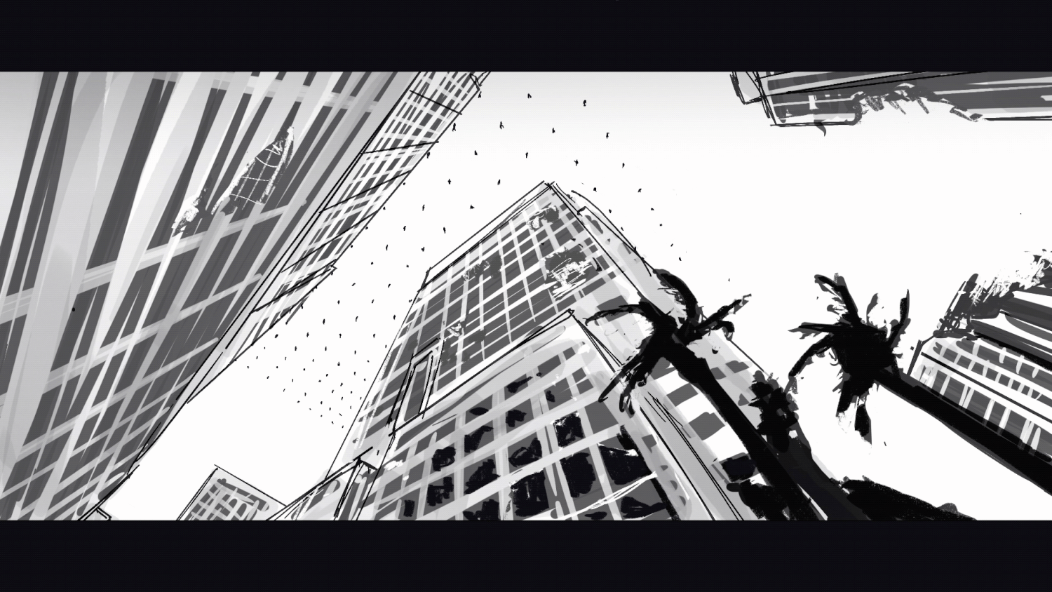 SF) 주인공 하늘에서 떨어진다면을 시전한 영화_3.gif