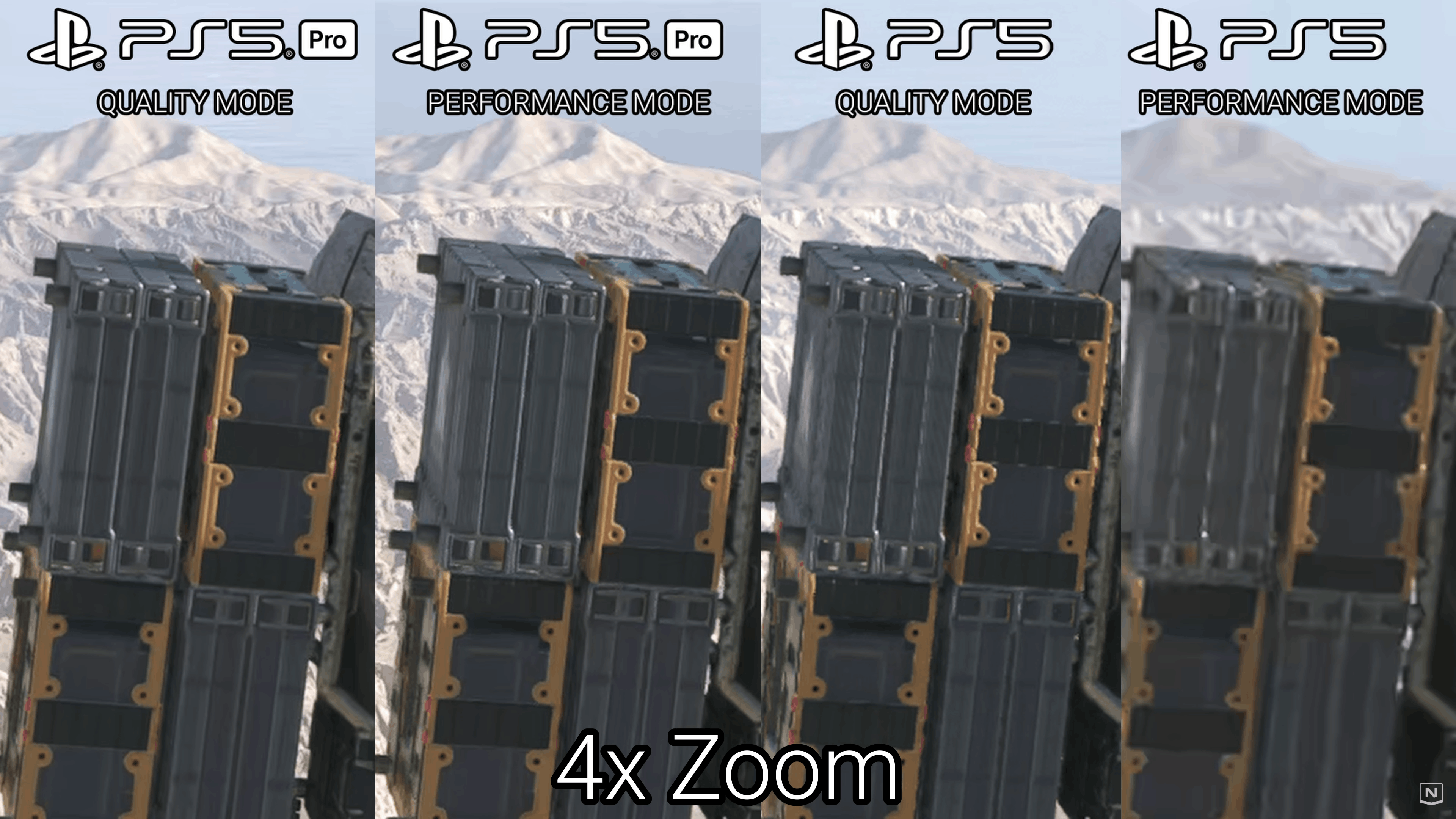 데스 스트랜딩2 PS5 VS PS5 PRO 비교 스크린샷_3.gif