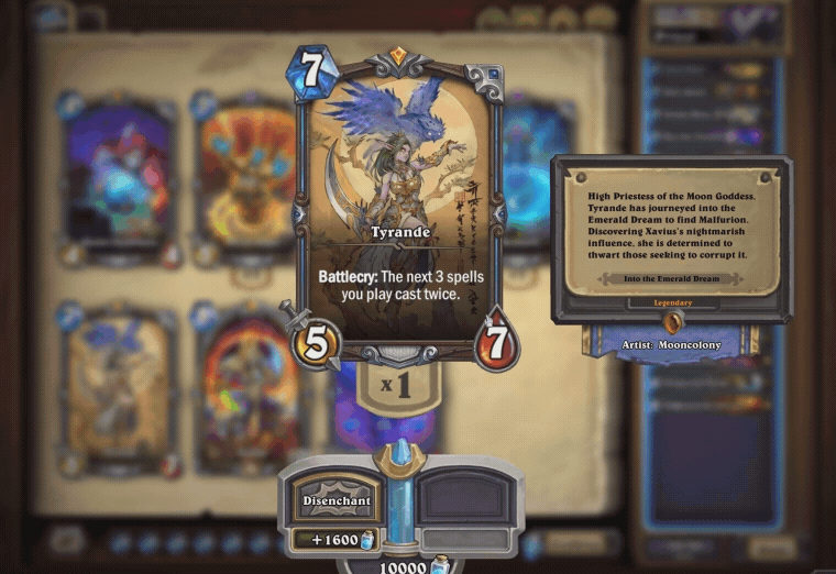 [하스스톤] 새롭게 개편된 간판 카드 텍스트 표시 기능_5.gif