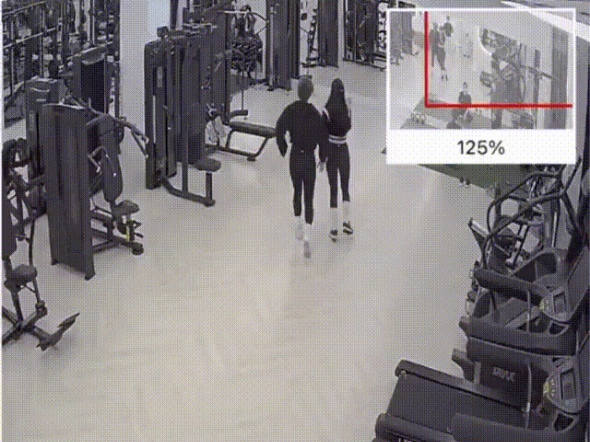 회원을 제압하는 PT 트레이너 ㄷㄷgif