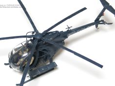 MH-6J Little Bird 프라모델 제작의뢰 완성